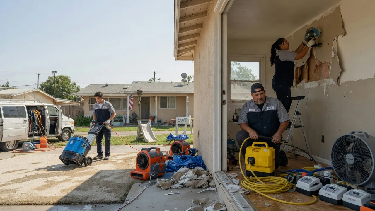Water Damage Restoration in La Mirada, CA near me